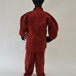 画像4: [作務衣]「子供作務衣（赤）」 (4)