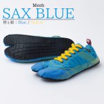 画像1: 【ランニング足袋 - MUTEKI - 】メンズ サックスブルー / Men's SAX BLUE【杵屋無敵】 (1)