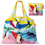 画像1: [吉田 未玲：2way Shopping Bag] 「ペンギンサーファー」 (1)