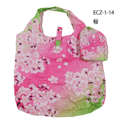 画像1: [エコバッグ:SHOPPING BAG]「桜 6個セット」 (1)