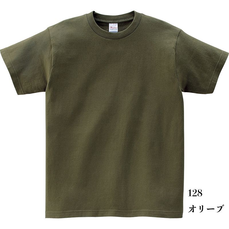 画像1: [定番無地Tシャツ:Printstar]「5.6オンスヘビーウェイトTシャツ（オリーブ）」　 (1)